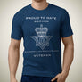 5th Inniskilling Dragoon Guards Premium Veteran T-Shirt (007)-Military Covers