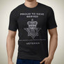 5th Inniskilling Dragoon Guards Premium Veteran T-Shirt (007)-Military Covers
