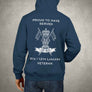 21st 12th Lancers Premium Veteran Hoodie (010)-Military Covers