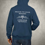 Airborne Para Wings Premium Veteran Hoodie (012)-Military Covers