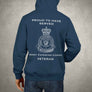 Army Catering Corps Premium Veteran Hoodie (018)-Military Covers