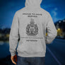 Kings Own Scottish Borders Premium Veteran Hoodie (034)-Military Covers