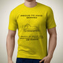 Prince of Wales's Own Regiment of Yorkshire Premium Veteran T-Shirt (042)-Military Covers