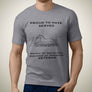Prince of Wales's Own Regiment of Yorkshire Premium Veteran T-Shirt (042)-Military Covers