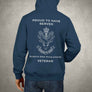 Queens Own Highlanders Premium Veteran Hoodie (047)-Military Covers