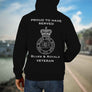 Blues and Royals Premium Veteran Hoodie (090)-Military Covers