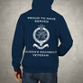 Queen’s Regiment Regiment Premium Veteran Hoodie (104)-Military Covers