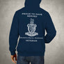 Queen’s Regiment Regiment Premium Veteran T-Shirt (104)-Military Covers