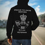 QueenRifles Premium Veteran Hoodie (106)-Military Covers FALSE A statement of pride for Rifles Veterans. A perfect gift for the veteran in your life.s Royal Hussars Premium Veteran T-Shirt (105)-Military Covers