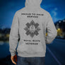 Royal Scots Premium Veteran Hoodie (108)-Military Covers