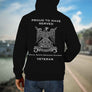 Royal Scots Dragoon Guards Premium Veteran Hoodie (109)-Military Covers