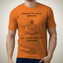 Wiltshire Regiment Premium Veteran T-Shirt (128)-Military Covers