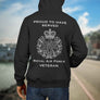 RAF Cap Badge Premium Veteran Hoodie (202)-Military Covers
