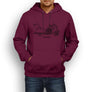 Victory Vision Inspired Motorcycle Art Men’s Hoodie