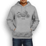 Yamaha FZ8 2013 Inspired Motorcycle Art Men’s Hoodie