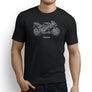 Aprilia RSV1000R Factory 2009 Inspired Motorbike Art Men’s T-Shirt