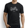 Aprilia Shiver 750 2009 Inspired Motorcycle Art Men’s T-Shirt