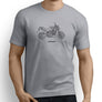 Aprilia Shiver 750 2009 Inspired Motorcycle Art Men’s T-Shirt