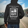 Navy Logo Premium Veteran Hoodie (799)-Military Covers