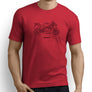 Aprilia RS125 2009 Motorbike Art Men’s T-Shirt