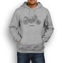 Aprilia Shiver 900 2017 Premium Motorcycle Art Men’s Hoodie