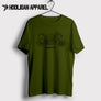 Aprilia Tuono V4 1100 2018 Premium Motorcycle Art Men’s T-Shirt