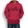 Aprilia Tuono V4 1100 Factory 2016 Premium Motorcycle Art Men’s Hoodie