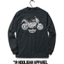 Aprllia Shiver 900 2019 Premium Motorbike Hoodie Or Crew Sweat Shirt