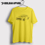 Aston Martin DB5 007 1965 Inspired Car Art Men’s T-Shirt