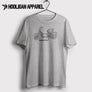 Auto Fauteuil 1910 Inspired Moped Art Men’s T-Shirt