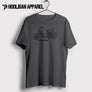 Auto Fauteuil 1910 Inspired Moped Art Men’s T-Shirt