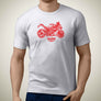 HA BMW S1000 RR 2019 Premium Motorcycle Art Men T-Shirt