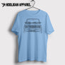 BMW 2002 Turbo 1974 Inspired Car Art Men’s T-Shirt