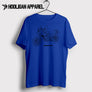 BMW F 800 GS 2018 Premium Motorcycle Art Men’s T-Shirt