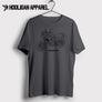 BMW F 800 GS 2018 Premium Motorcycle Art Men’s T-Shirt