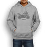 BMW R1200RS Adventure 2017 Premium Motorcycle Art Men’s Hoodie