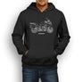 BMW R1200RT 2017 Premium Motorcycle Art Men’s Hoodie