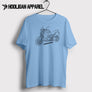 BMW R 1200 2018 Premium Motorcycle Art Men’s T-Shirt