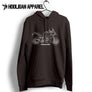 BMW S1000XR 2015 Premium Motorcycle Art Men’s Hoodie