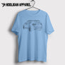 BMW X3 rear 2017 Inspired Car Art Men’s T-Shirt