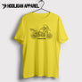BMW r 1200 GS 2018 Premium Motorcycle Art Men’s T-Shirt