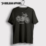 Benelli Imperiale 400 2018 Premium Motorcycle Art Men’s T-Shirt