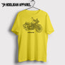 Benelli Imperiale 400 2018 Premium Motorcycle Art Men’s T-Shirt