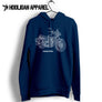 Benelli Imperiale 400 2018 Premium Motorcycle Art Men’s Hoodie