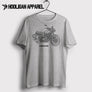Benelli Imperiale 400 2018 Premium Motorcycle Art Men’s T-Shirt