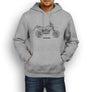 Benelli Motard 250 2012 Premium Motorcycle Art Men’s Hoodie