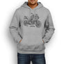 Benelli TRE 1130K 2013 Premium Motorcycle Art Men’s Hoodie
