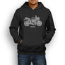 Benelli Tornado Naked TRE 1130 2013 Premium Motorcycle Art Men’s Hoodie