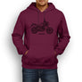 Benelli UNO C 250 2013 Premium Motorcycle Art Men’s Hoodie