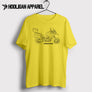 Benelli trk 502 adventure 2018 Premium Motorcycle Art Men’s T-Shirt